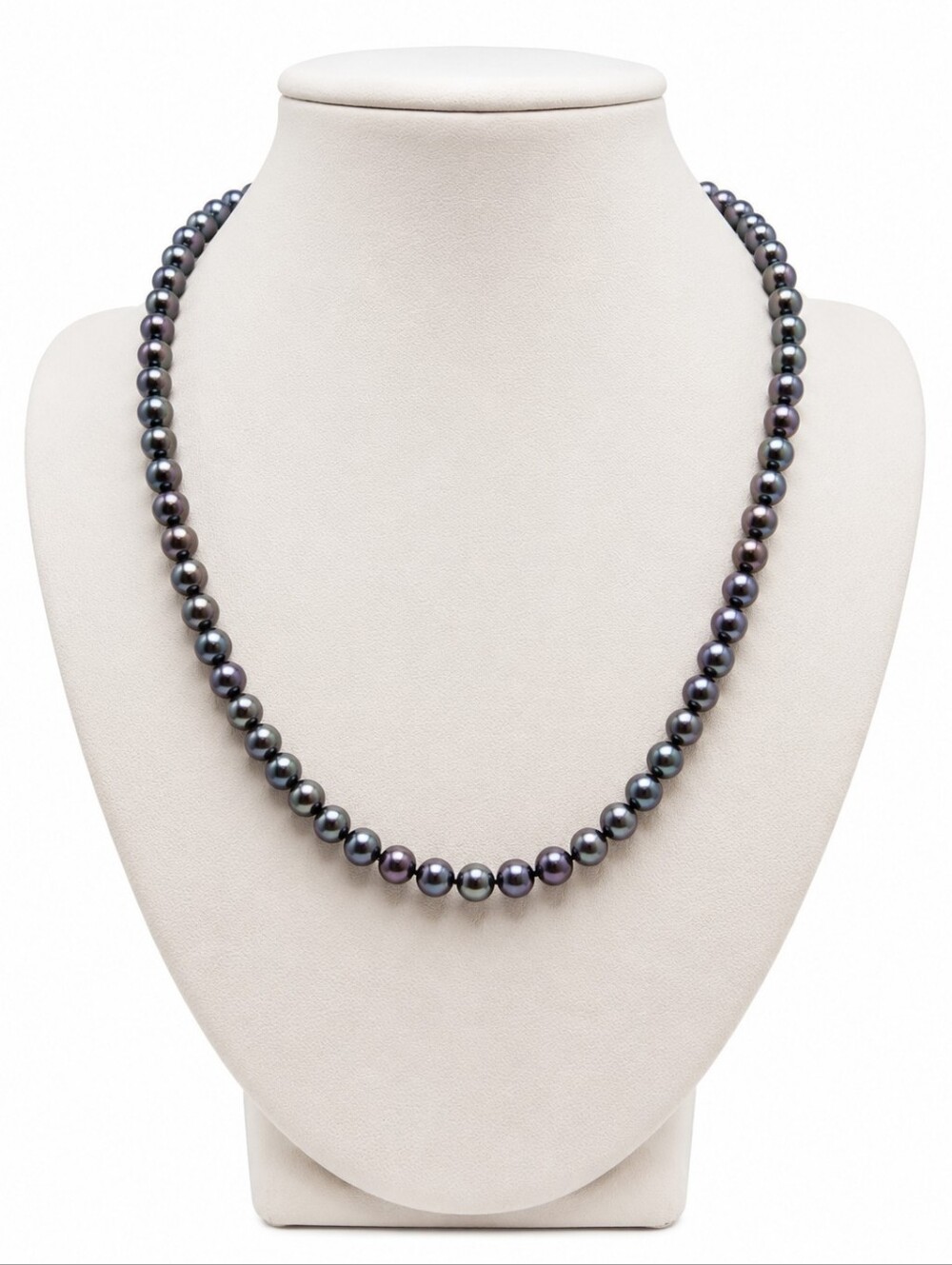 Tahitian Peacock Pearl Necklace & Bracelet Set 14K IPS Estate Jewelry